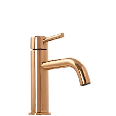 Robinet de lavabo Rea Lungo Rose Gold low