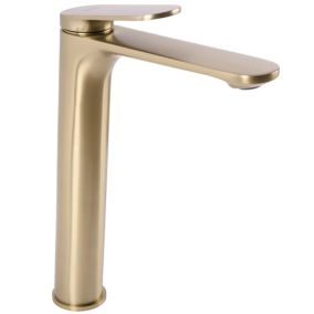 Robinet de lavabo REA Marco Brush Gold  high