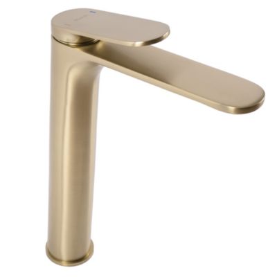 Robinet de lavabo REA Marco Brush Gold high