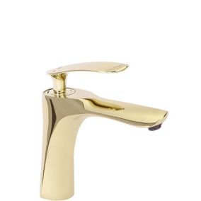 Robinet de lavabo REA Orbit gold low