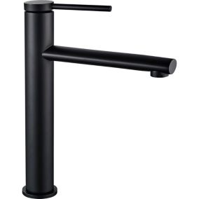 Robinet de lavabo REA Oval black high