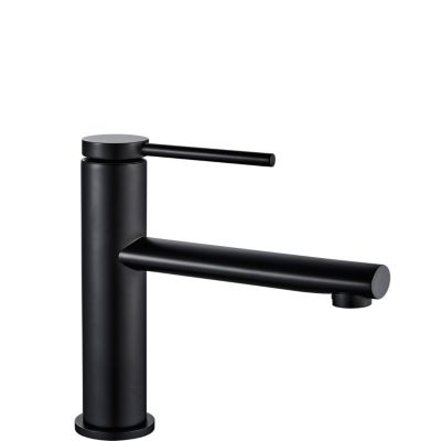 Robinet de lavabo REA Oval black low