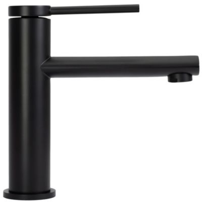 Robinet de lavabo REA Oval black low