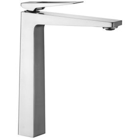 Robinet de lavabo REA Parker nickel brush inox high