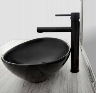 Robinet de lavabo REA Tess high black