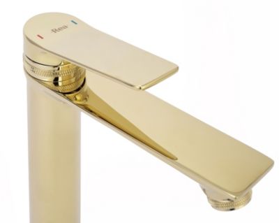 Robinet de lavabo REA Viral gold low