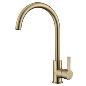 ROBINET DE LAVABO SURÉLEVÉ KF811BG2 DORÉ BROSSE (OR MAT) COLLECTION SCAMANDRE
