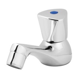 Banio robinet d'eau froide or brossé 1/2 design courbé pour lave-mains