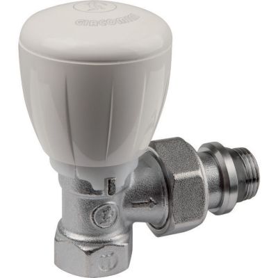 Robinet de radiateur équerre à visser - F 3/8' - série fer R421 TG ...