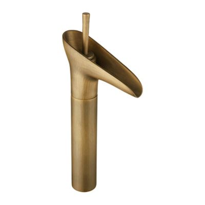 Robinet de salle de bain, mitigeur de lavabo à levier unique, robinet de salle de bain haut de comptoir en laiton