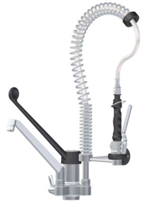 Robinet Douche Eau Froide et Chaude - Robinet Gérontologie - Hauteur 600 mm - Distform