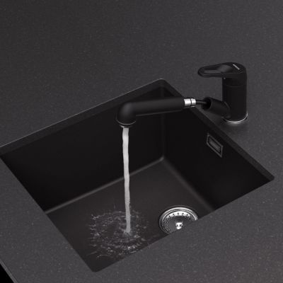 Robinet douchette noir Schock COSMO