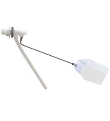 Robinet flotteur a levier alimentation laterale mecanisme chasse d'eau WC