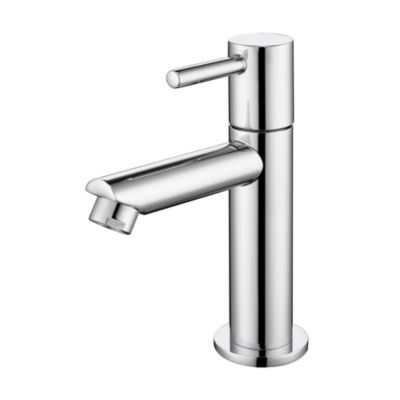 Robinet Lavabo Acier Inox 304 - Eau Froide - Design Moderne - Pour Salle De Bain Ou Toilettes