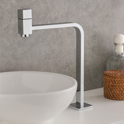 Robinet lave-mains chrome eau froide Essebagno Pretty