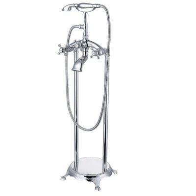 Robinet mélangeur de bain sur pied Chromé - Maddalena