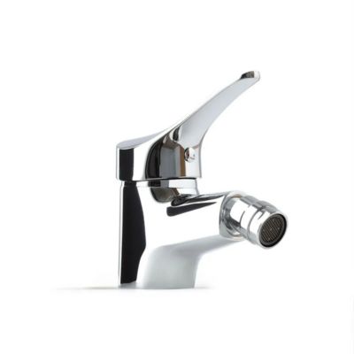 Robinet Mélangeur Monocommande Pour Bidet Avec Vidange Et Flexible - Cembra