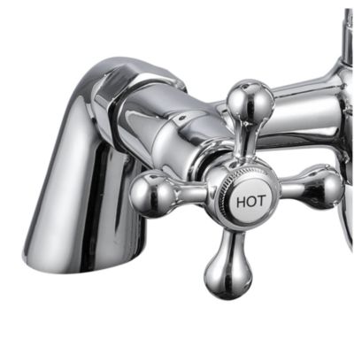 Robinet melangeur baignoire retro sur pieds VICTORIA