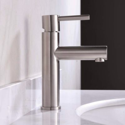 Robinet Mitgeur de Lavabo Bec Bas en Acier Inoxydable Intérieur / Extérieur IMEX MOSCU BDK034-1