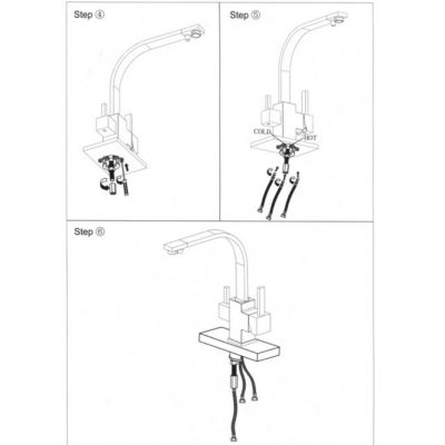 Robinet mitigeur 3 voies VENISE