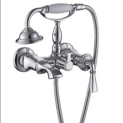 Robinet mitigeur bain-douche mural Chromé - Santa Cruz