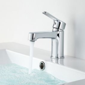 Robinet mitigeur Chrome MILY - bain-bain