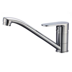 Robinet mitigeur d'évier cuisine à bec long NERO - SANIVERRE