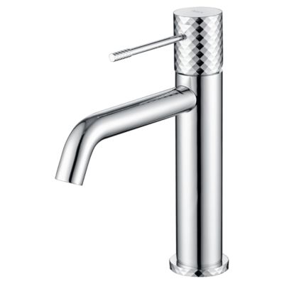 Robinet Mitigeur de Lavabo anti-calcaire Bec Bas Chrome IMEX GENOVA BDG053-1