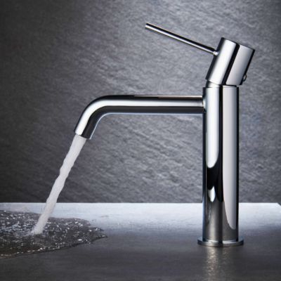 Robinet Mitigeur de Lavabo anti-calcaire Bec Bas Chrome IMEX MONZA BDM039-1