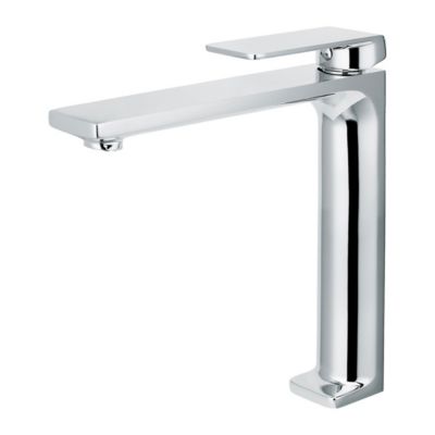 Robinet Mitigeur de Lavabo anti-calcaire Bec Haut Chrome IMEX FIYI BDF016-3