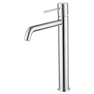 Robinet Mitigeur de Lavabo anti-calcaire Bec Haut Chrome IMEX GENOVA BDG053-3