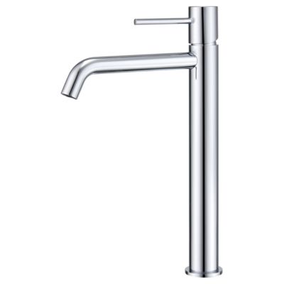 Robinet Mitigeur de Lavabo anti-calcaire Bec Haut Chrome IMEX MONZA BDM039-3