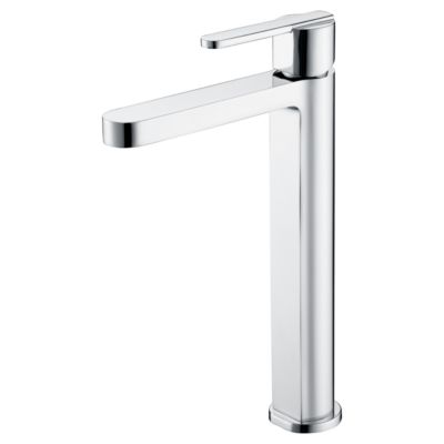 Robinet Mitigeur de Lavabo anti-calcaire Bec Haut Chrome IMEX ROMA BDR001-3