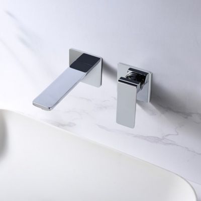 Robinet Mitigeur de Lavabo anti-calcaire Encastré Chrome IMEX FIYI GLF016