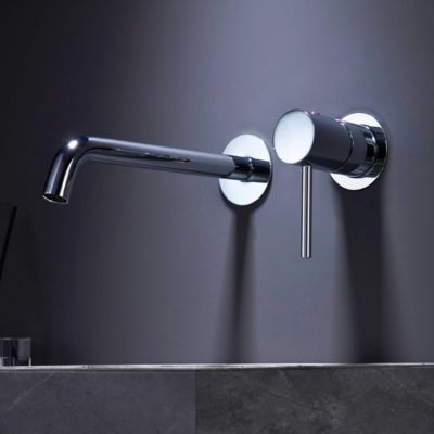 Robinet Mitigeur de Lavabo anti-calcaire Encastré Chrome IMEX MONZA GLM039