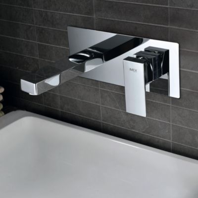 Robinet Mitigeur de Lavabo anti-calcaire Encastré Chrome IMEX SUIZA GLE020