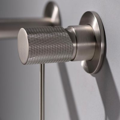 Robinet Mitigeur de Lavabo anti-calcaire Encastré Nickel Brossé IMEX LINE GLD038/NQ