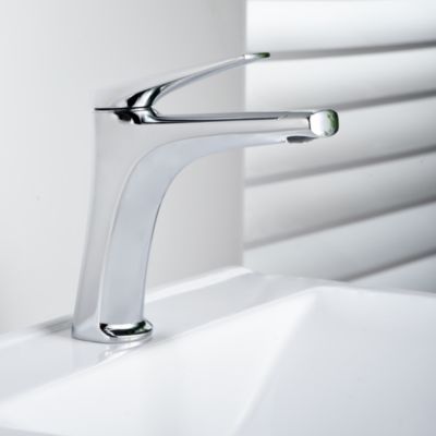 Robinet Mitigeur de Lavabo Bec Bas anti-calcaire Chrome IMEX DELOS BDD055-1