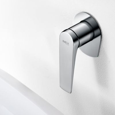 Robinet Mitigeur de Lavabo Encastré anti-calcaire Chrome IMEX DELOS GLD055