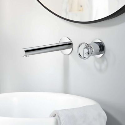 Robinet Mitigeur de Lavabo encastré anti-calcaire Chrome IMEX OLIMPO GLC033