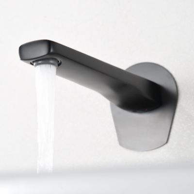 Robinet Mitigeur de Lavabo Encastré anti-calcaire Noir Mat IMEX DELOS GLD055/NG