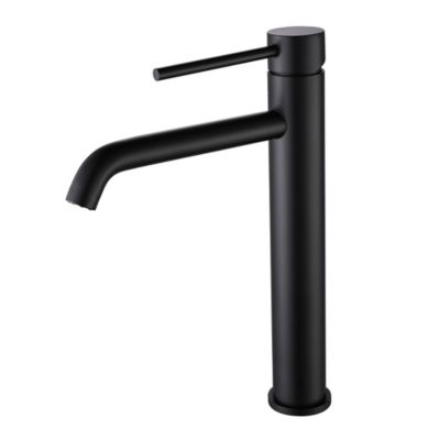 Robinet mitigeur de lavabo thermostatique GRAZIOSA noir mat