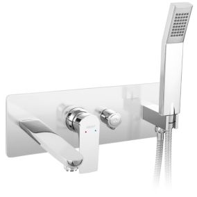 Robinet mitigeur encastrable Bain + Douchette ALGEO SQUARE - SANIVERRE