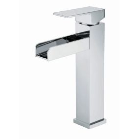 Robinet mitigeur lavabo haut cascade Chromé - Alnair