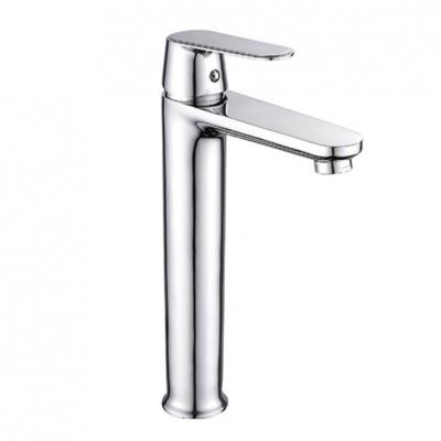 Robinet Mitigeur Lavabo Haut Inox Arrondi - SILAMP