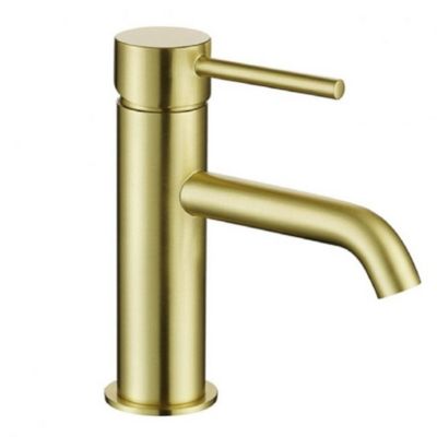 Robinet mitigeur lavabo PICO or brosse