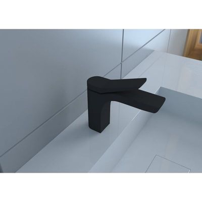 Robinet mitigeur ZINNIA LITTLE Black - Distribain