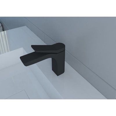 Robinet mitigeur ZINNIA LITTLE Black - Distribain