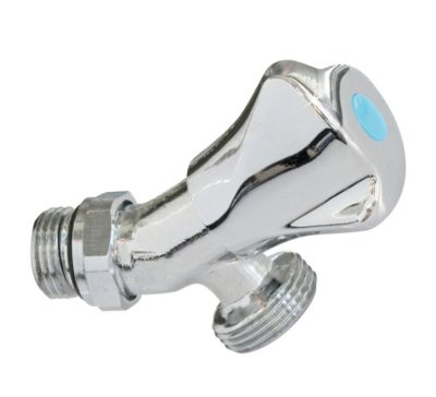 Robinet orientable à sortie inclinée pour machine à laver Entrée Mâle 1/2" - Sortie Mâle 3/4" Somatherm for you