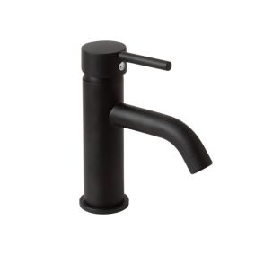 Robinet Pour Lavabo Avec Finition Noir Mat - Fassa